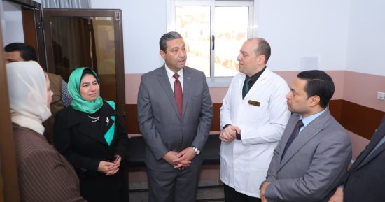محافظ دمياط يتفقد مستشفى السرو المركزى بعد تطويره