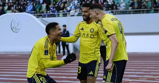 النصر يتخطى أركاداج بهدف الحمدان ويقترب من ربع نهائى دورى أبطال آسيا 2