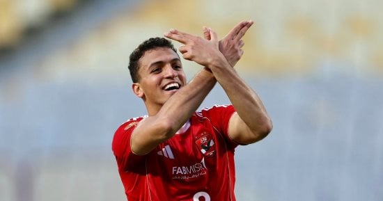 ياسين مرعى يواصل التأهيل فى الأهلى بسبب العضلة الضامة