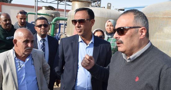 رئيس مياه القناة يتفقد محطات فايد ويشدد على الالتزام الصارم بإجراءات التشغيل