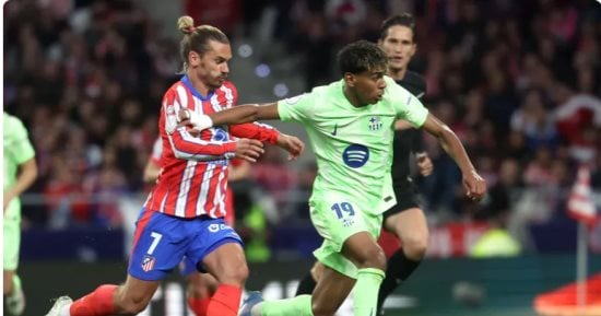 قمة نارية بين أتلتيكو مدريد ضد برشلونة فى كأس ملك إسبانيا الليلة