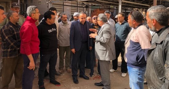 محافظ الدقهلية يتفقد السوق الحضاري بمدينة أجا