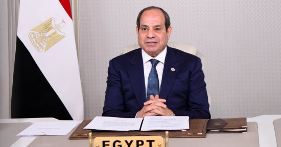 نص كلمة الرئيس السيسى فى اللجنة التوجيهية لرؤساء دول وحكومات «نيباد»