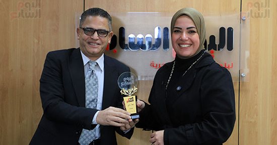 اليوم السابع يكرم الإعلامية آية عبد الرحمن بعد تألقها فى دولة التلاوة