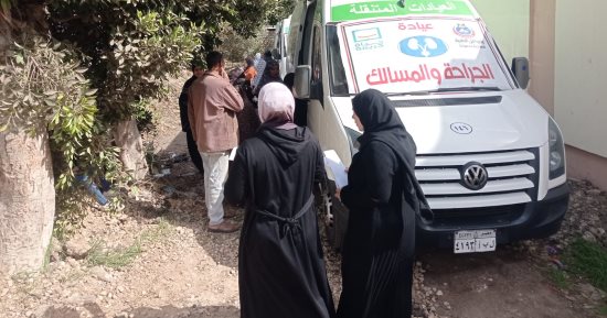 ​فحص 1428 مواطناً وتقديم الخدمات العلاجية مجان فى دمياط ضمن مبادرة حياة كريمة
