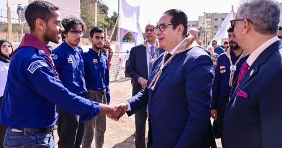 جامعة القاهرة تطلق فعاليات المهرجان الكشفي الـ46 والإرشادي الـ34 