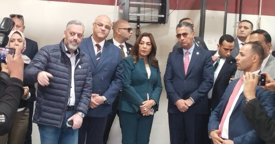 وزيرا التنمية المحلية والتموين يفتتحان مجزر كفر شكر النصف آلى بالقليوبية