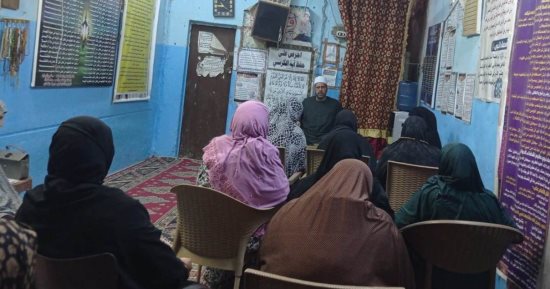 تنظيم سلسلة جلسات الدوار للتوعية المجتمعية بأسوان