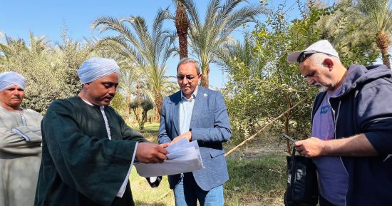 محافظ قنا يتفقد "وادي الطليحات" بجبل دندرة لتحويله إلى مقصد للسياحة الريفية 