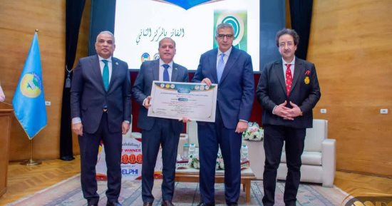 جامعة دمياط تحصد المركز الثانى بمحور الذكاء الاصطناعى بملتقى الدلتا للبيئة