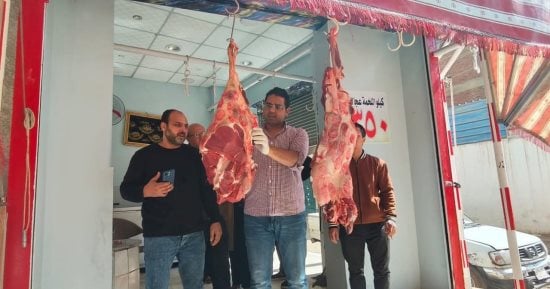 تحرير 5 محاضر وإعدام لحوم غير صالحة للاستهلاك فى حملة بسوهاج