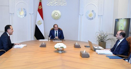 وزير المالية يستعرض أمام الرئيس السيسى تطورات المفاوضات مع صندوق النقد
