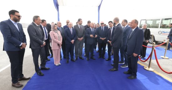 ​​وزير النقل يتفقد مشروعات ميناء دمياط ويتابع تشغيل خط "الرورو" الرابط مع إيطاليا