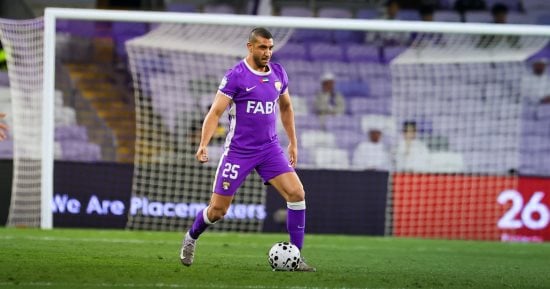 ربيعة أساسيا فى تشكيل مباراة العين ضد الوصل فى الدورى الإماراتى