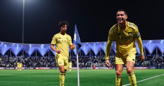 جميع أرقام كريستيانو رونالدو مع النصر فى مختلف المسابقات