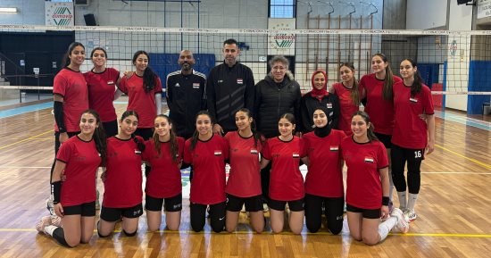 قائمة منتخب ناشئات الكرة الطائرة تحت 17 عامًا فى البطولة الشتوية الدولية بإيطاليا