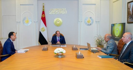 الرئيس السيسى: ضرورة استيعاب ارتفاع الأحمال والزيادة غير المسبوقة فى استهلاك الكهرباء