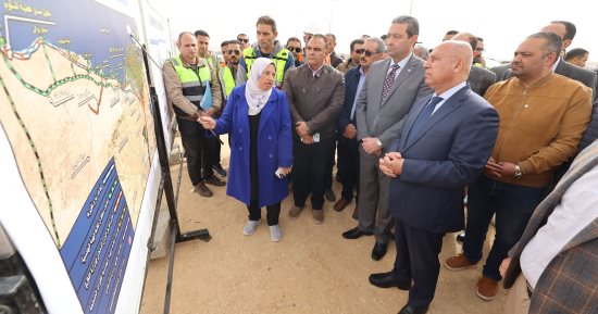 ​وزير النقل يتفقد مشروع تطوير الطريق الدولي الساحلي ومعدلات تنفيذ ازدواج طريق دمياط الشرقي