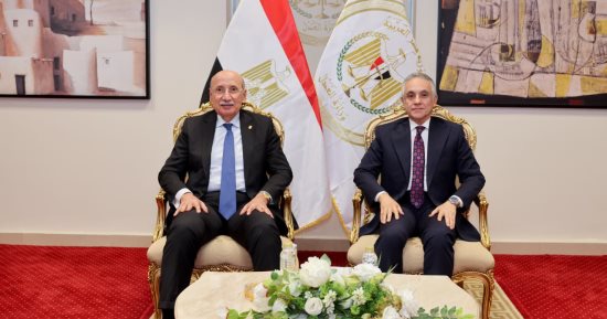 وزير العدل يستقبل رئيس مجلس القضاء الأعلى لتهنئته بتولي مهام منصبه