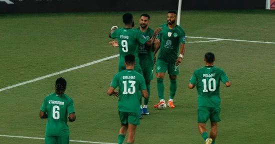 الأهلى يتقدم على شباب أهلى دبى بثلاثية فى الشوط الأول بدورى أبطال آسيا