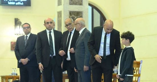 عزاء الراحل الدكتور مفيد شهاب بحضور سياسيين وشخصيات عامة