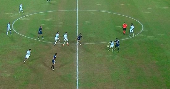 إنبى يتعادل مع الاتصالات سلبيا بالشوط الأول فى كأس مصر