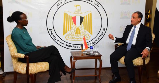 لقاء إعلامي لوزير الخارجية مع مجموعة National Media Group الكينية