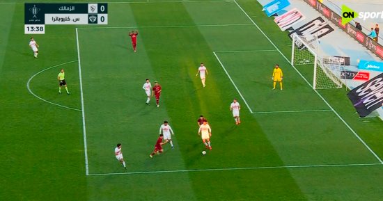 الزمالك يبحث عن التعادل أمام سيراميكا بعد 30 دقيقة (1-0)