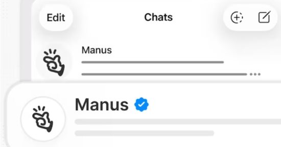 ميتا تطلق Manus AI داخل تيليجرام تمهيدا لوصوله إلى واتساب وماسنجر