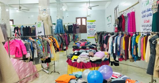 مع حلول شهر رمضان المبارك.. توزيع 3185 قطعة ملابس جديدة بقرى الحامول