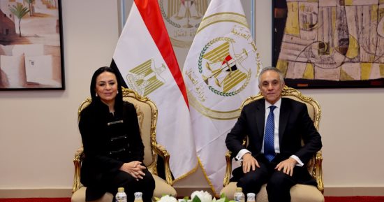 وزيرا العدل والتضامن الاجتماعى يبحثان تعزيز التعاون بمجالات العمل المشتركة.. صور 