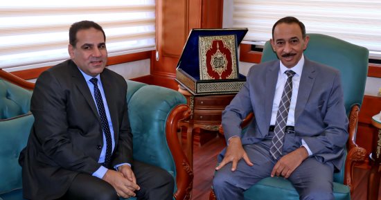 محافظ سوهاج الجديد يستقبل مدير الأمن لتهنئته بتولى المنصب