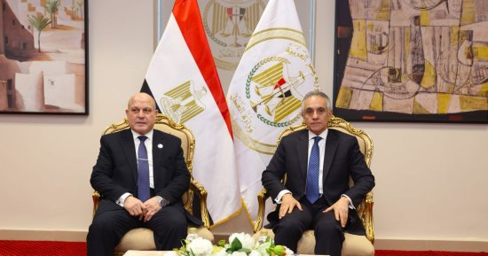 وزير العدل يستقبل رئيس هيئة النيابة الإدارية