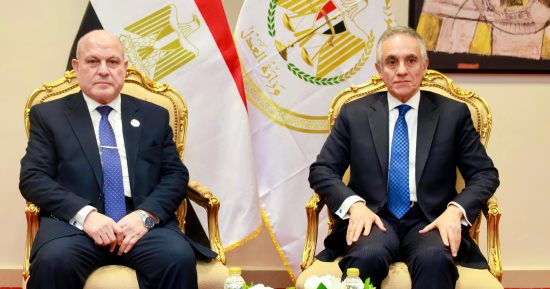 رئيس هيئة النيابة الإدارية يبحث مع وزير العدل الجديد تعزيز التعاون