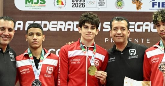 7 ميداليات متنوعة لفراعنة السلاح في بطولة أفريقيا بداكار