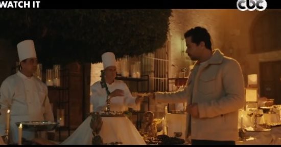 مسلسل على قد الحب الحلقة 1.. شريف سلامة ينتقد بوفيه الأكل فى حفل نيللي كريم
