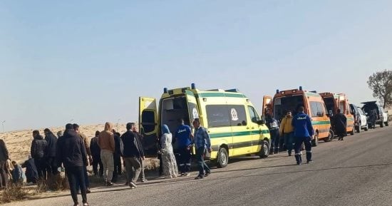 إصابة 8 أشخاص بينهم 4 أطفال فى حادثين منفصلين بسوهاج