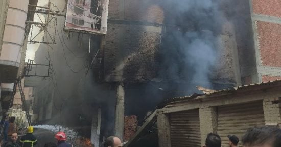 السيطرة على حريق محدود بالغرفة الخارجية بمدرسة فاطمة الزهراء بالغربية
