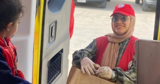 الهلال الأحمر المصرى يطلق «هلال الخير» لإطعام 6.5 مليون مستفيد فى مصر وغزة