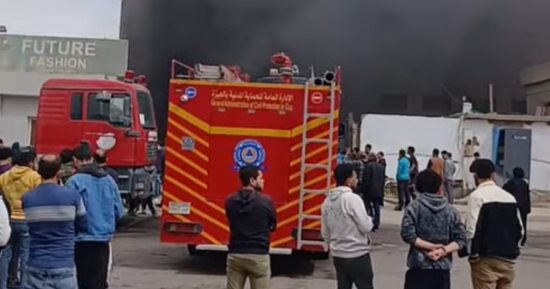 إخماد حريق داخل منزل فى البدرشين دون إصابات