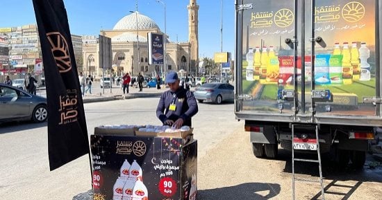 سيارات جهاز مستقبل تتجول فى الميادين لضبط الأسعار وتخفيف الأعباء عن الأسر