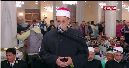 قناة الحياة تنقل صلاة التراويح من مسجد الإمام الحسين.. بث مباشر
