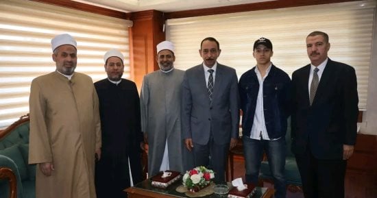 وفد من مديرية أوقاف سوهاج يهنئ المحافظ الجديد بتوليه مهام منصبه