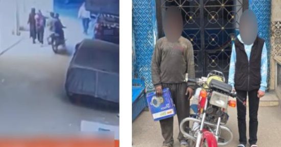 هزار" خلف القضبان.. سقوط طالب وعامل اعتديا على فتاة بموتوسيكل