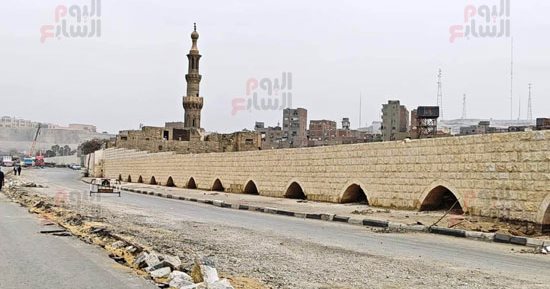 تنفيذ أعمال صيانة وترميم شاملة.. سور مجرى العيون يودع سنوات الإهمال