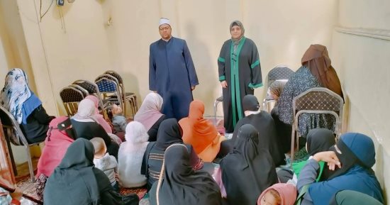 أوقاف سوهاج تعقد الملتقى الفكري للواعظات بمسجد العارف بالله في ثالث أيام رمضان