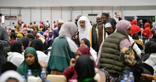 د.العيسى يحضر مائدة الإفطار الرمضاني للجالية المسلمة في رواندا