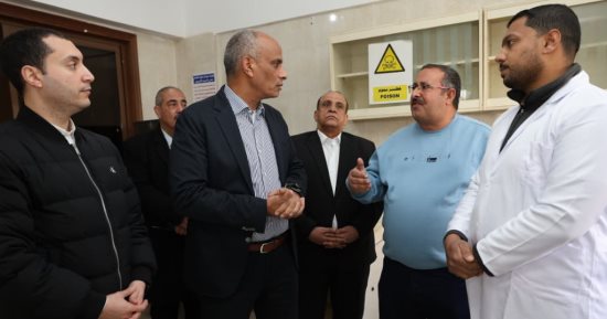 محافظ كفر الشيخ يتابع انتظام العمل بمحطة مياه الشمالية بمطوبس