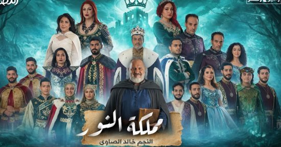 النجم خالد الصاوى بطل مملكة النور على راديو مصر فى رمضان