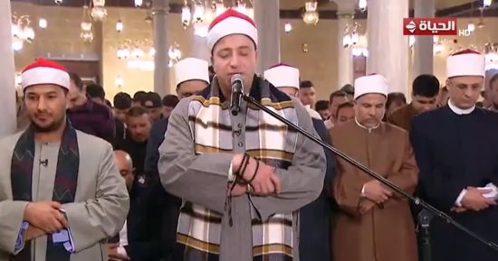 بث مباشر .. قناة الحياة تنقل صلاة التراويح من مسجد الإمام الحسين